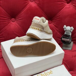 chloe beige sneakers