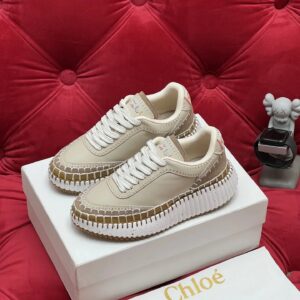chloe beige sneakers