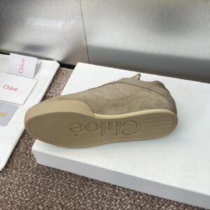 chloe beige sneakers