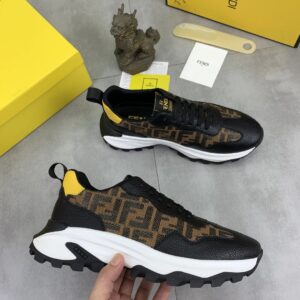 fendi new driving shoes black