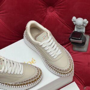 chloe beige sneakers