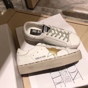 golden goose hi star sneakers gold star