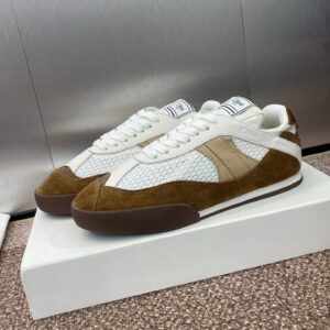 chloe low top sneakers white brown