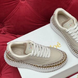 chloe beige sneakers