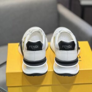 fendi flow men's fashion sneakers white