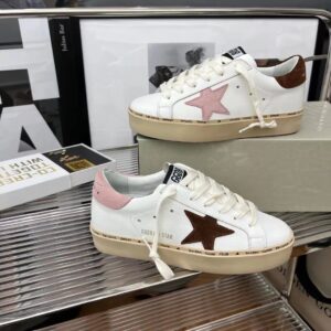 golden goose hi star sneakers brown