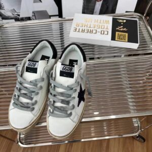 golden goose hi star sneakers black purple