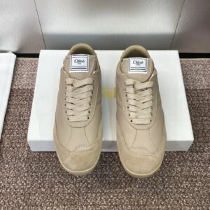 chloe beige sneakers