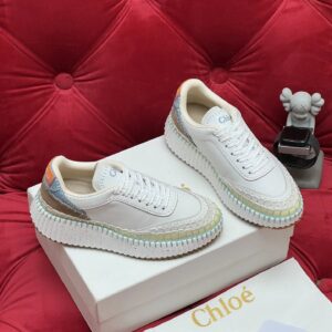 chloe white sneakers