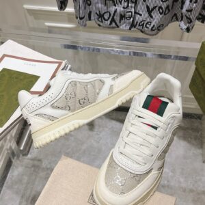 gucci re web sneakers off white