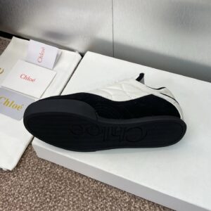 chloe trainer sneakers white