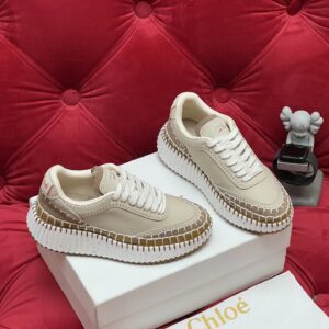 chloe beige sneakers