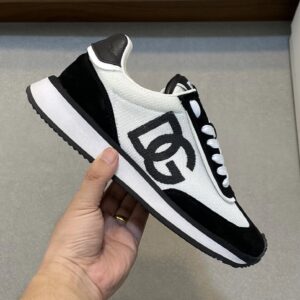 dolce&gabbana sport sneakers black white