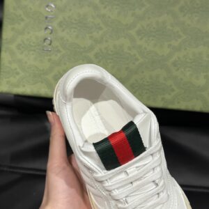 gucci re web sneakers white
