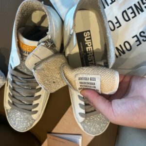 golden goose francy high top sneakers black