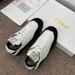 chloe trainer sneakers white