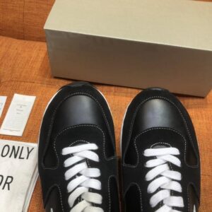 golden goose running sneakers black