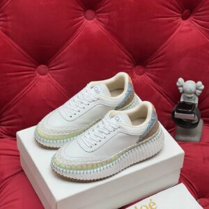 chloe white sneakers