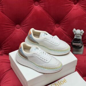 chloe white sneakers
