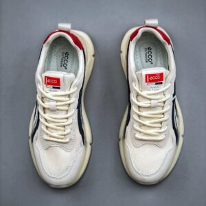 ecco men's running shoes beige