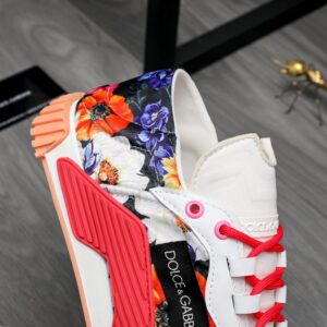 dolce & gabbana sneakers floral multicolor
