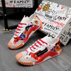 dolce & gabbana sneakers floral multicolor