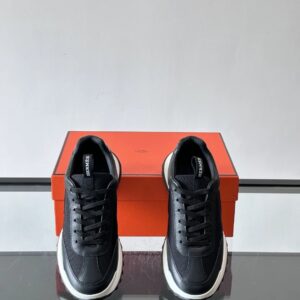 hermes hugo sneakers black