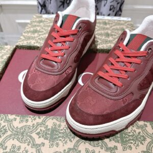 gucci re web sneakers red