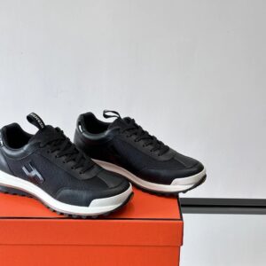 hermes hugo sneakers black
