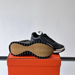 hermes hugo sneakers black