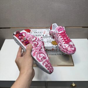 dolce & gabbana sneakers pink