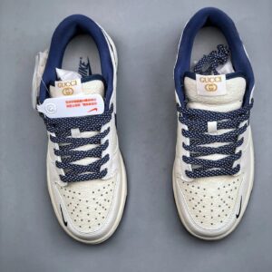 gucci x nike dunk low off white blue