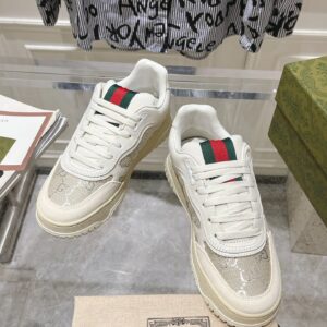 gucci re web sneakers off white