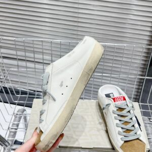 golden goose superstar sabot blue