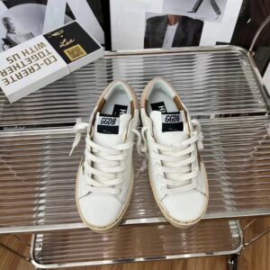 golden goose hi star sneakers brown gold