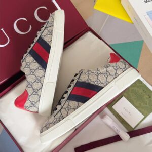 gucci ace bee sneakers gray