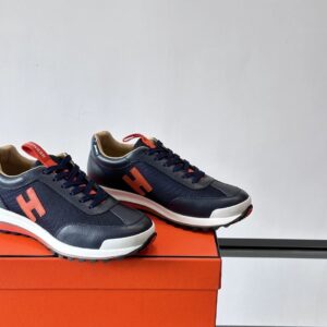 hermes hugo sneakers navy