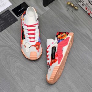 dolce & gabbana sneakers floral multicolor