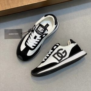 dolce&gabbana sport sneakers black white