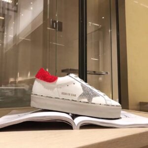 golden goose hi star sneakers red sequin