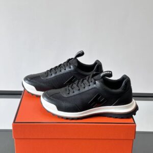 hermes hugo sneakers black