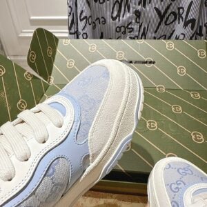 gucci re web sneakers white blue