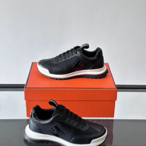 hermes hugo sneakers black