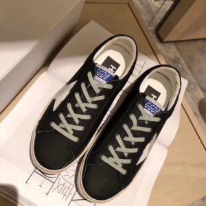 golden goose hi star sneakers black