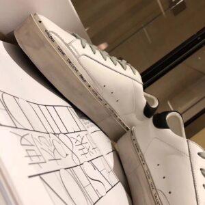 golden goose hi star sneakers black sequin