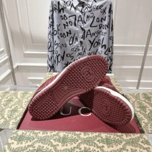 gucci re web sneakers red