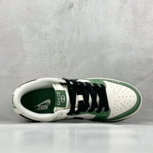 gucci x nike sb dunk low white green