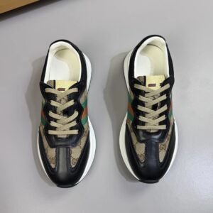 gucci ​re motion premium sneakers black gray