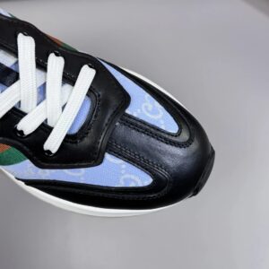 gucci ​re motion premium sneakers black blue