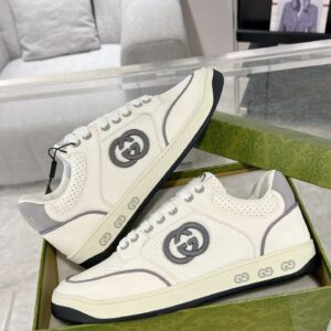 gucci sneakers white gray